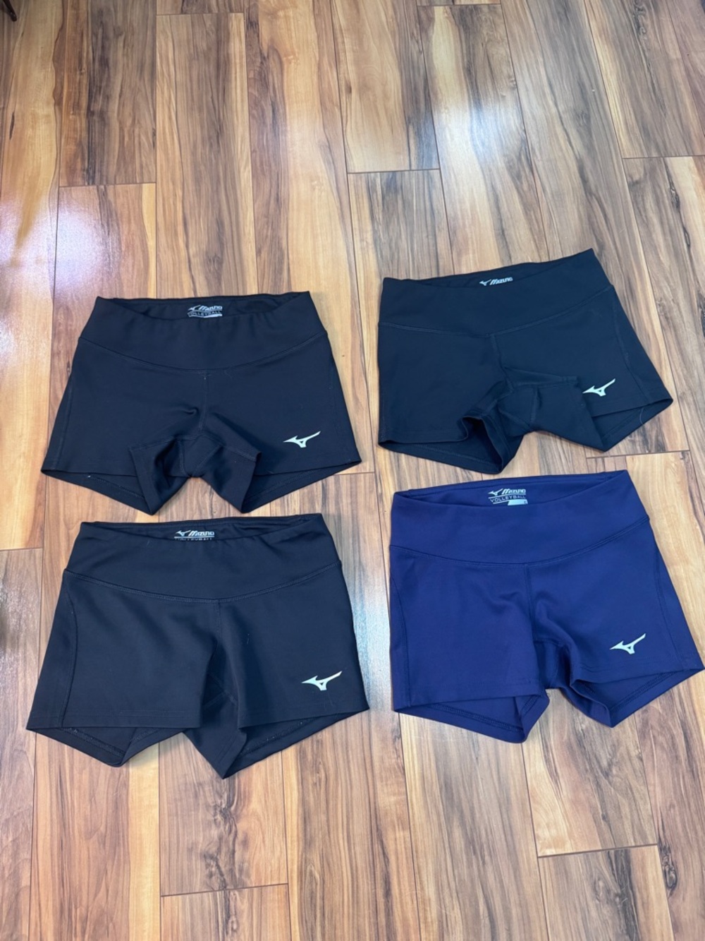 Mizuno Women's Volleyball Shorts - Black & Navy